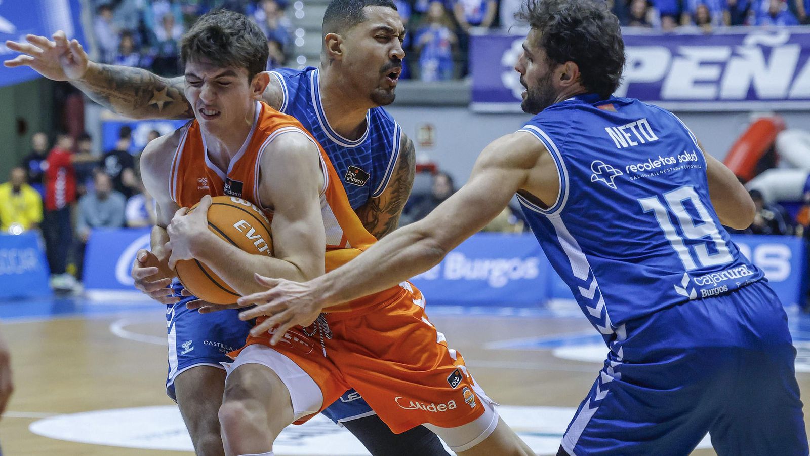 Sergio De Larrea ha sigut l'MVP del partit