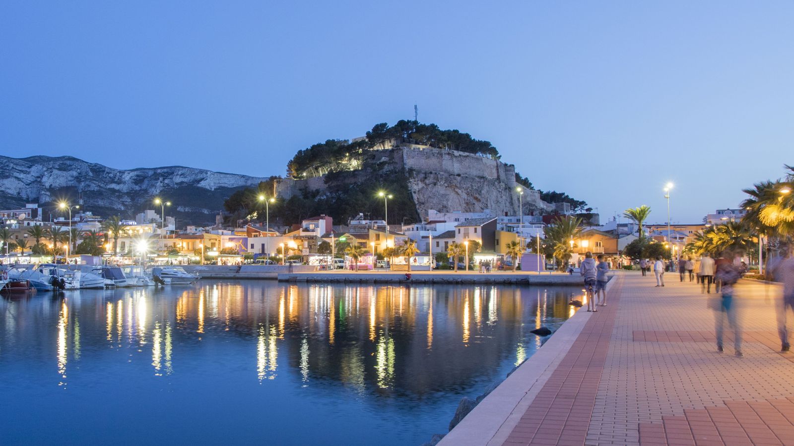 Dénia en el capvespre