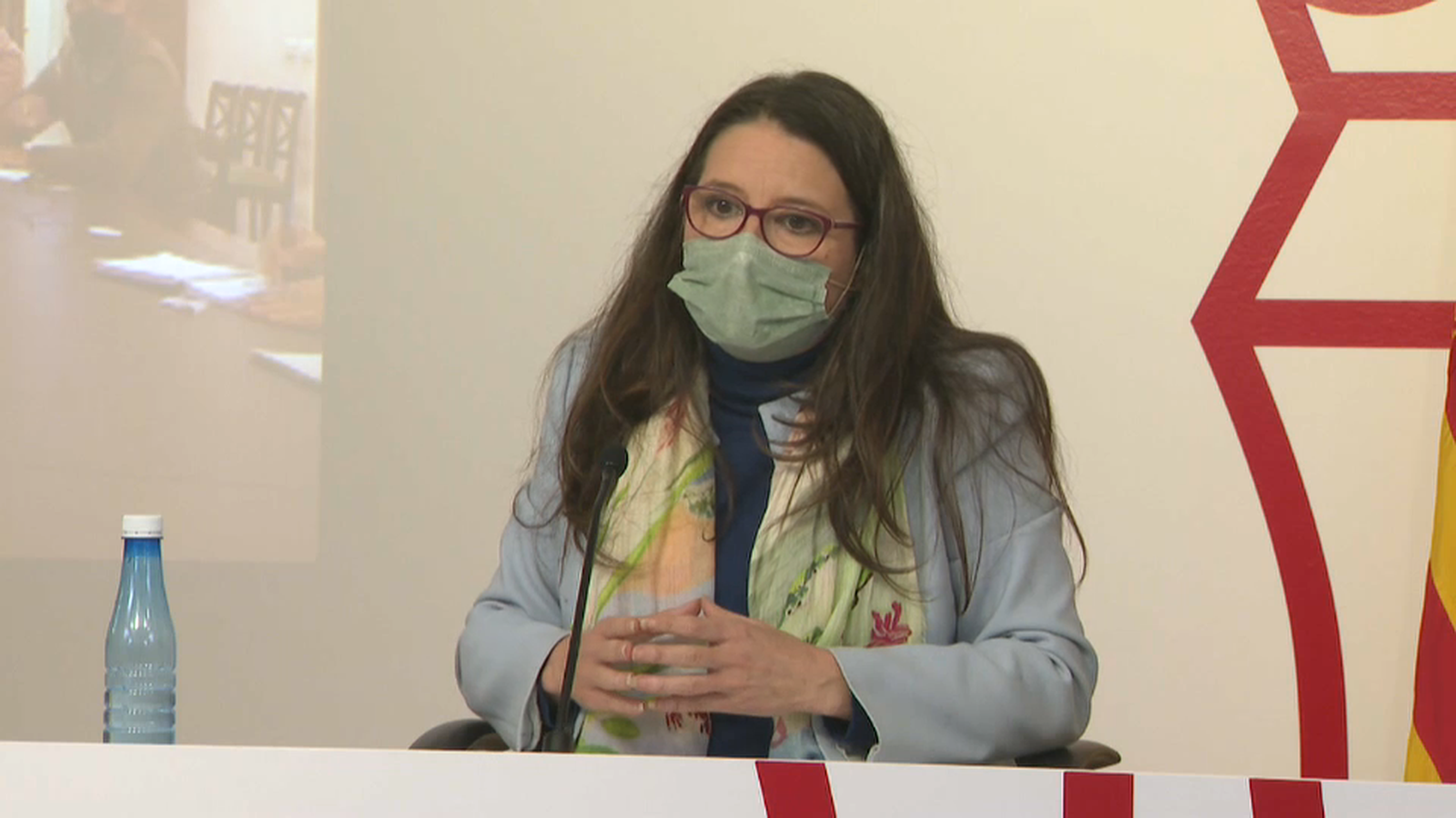 La vicepresidenta i consellera d'Igualtat i Polítiques Inclusives, Mònica Oltra