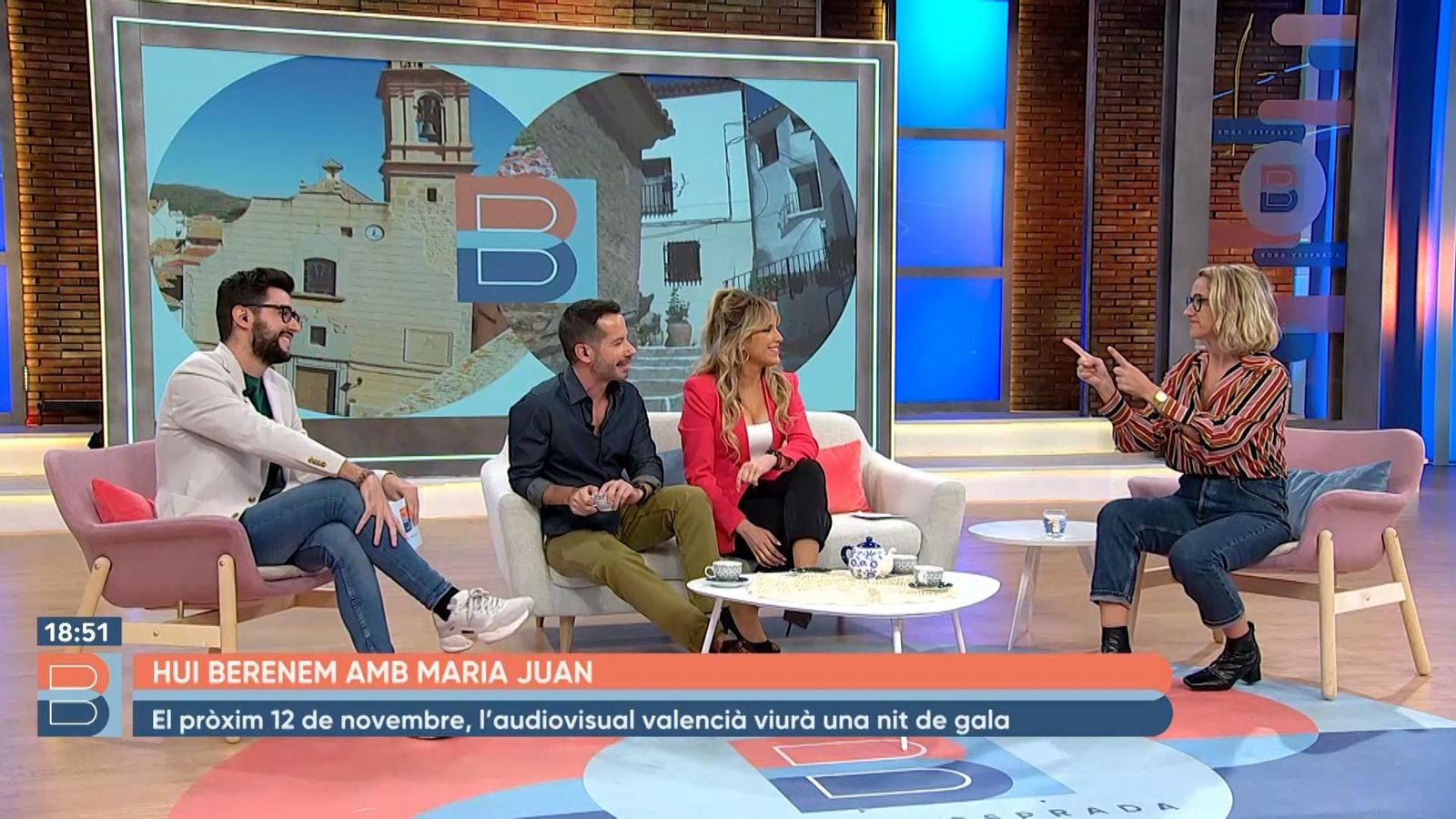 09.11.2022 | Parlem amb Maria Juan dels Premis de l'Audiovisual Valencià