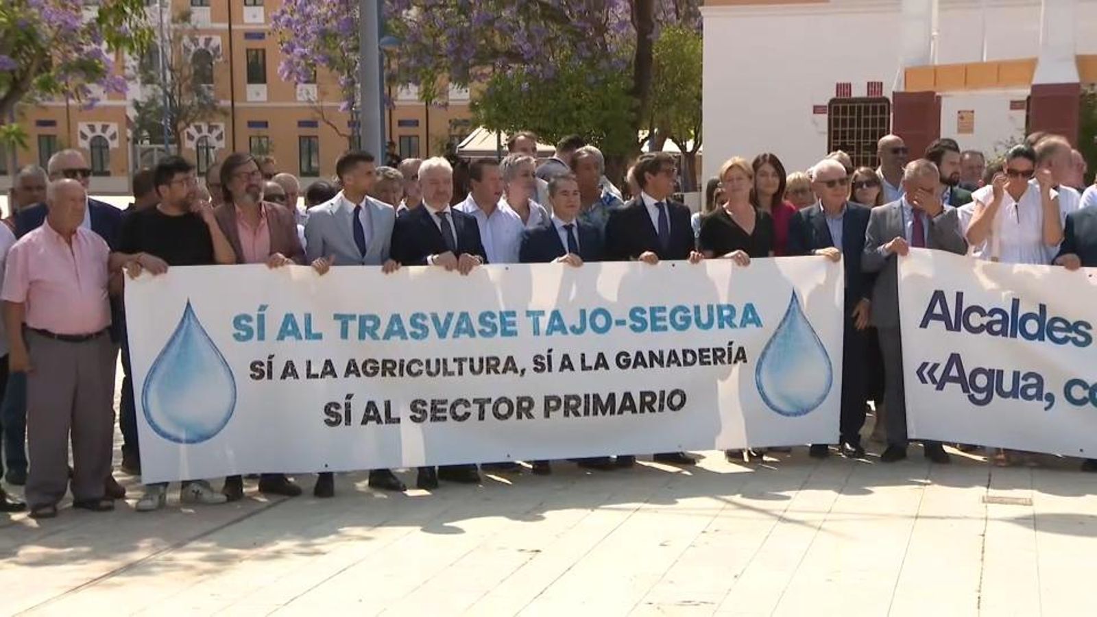 Més de huitanta alcaldes i alcaldesses d’Alacant, Múrcia i Almeria reclamen mantindre el desviament del Tajo