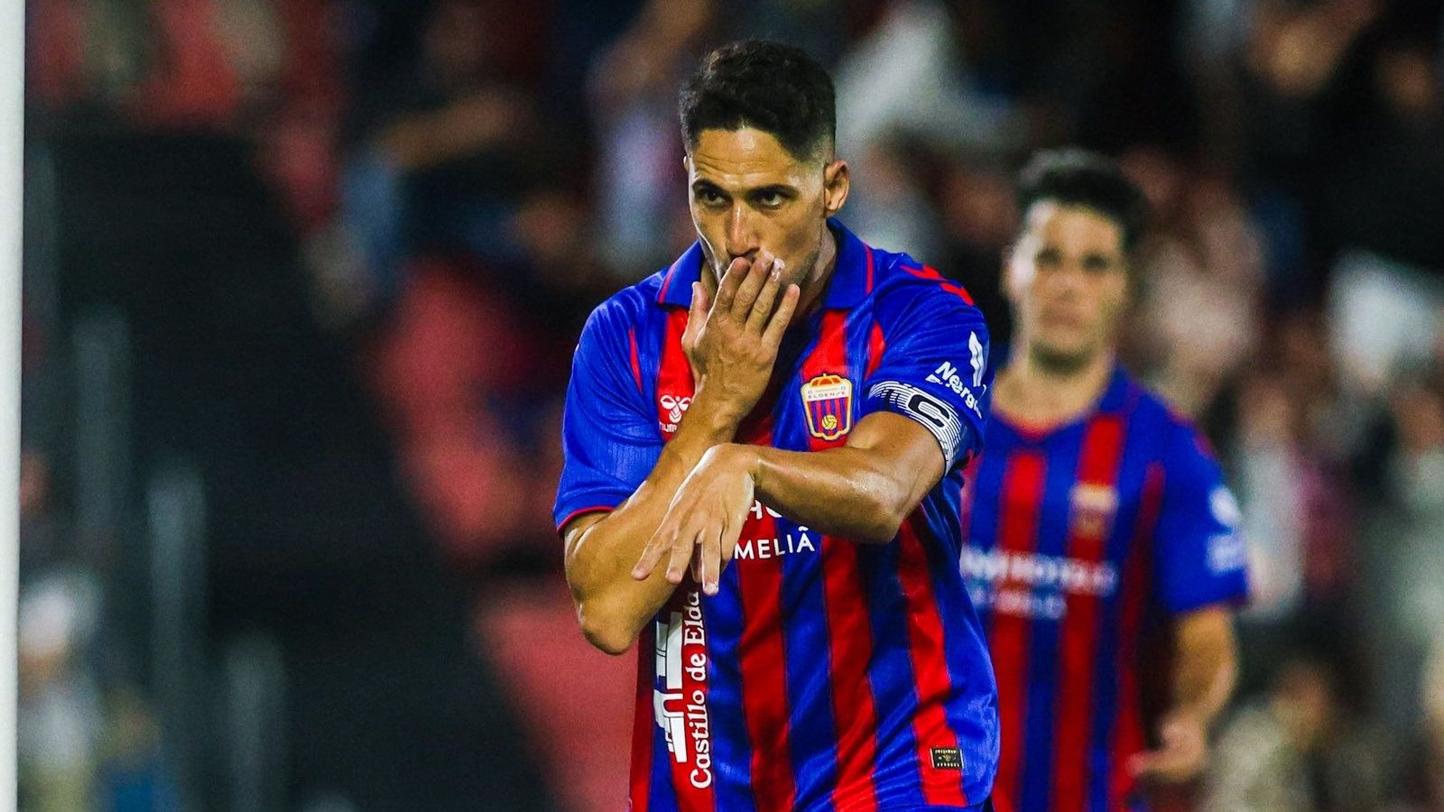 Fidel, autor del segon gol del CD Eldense