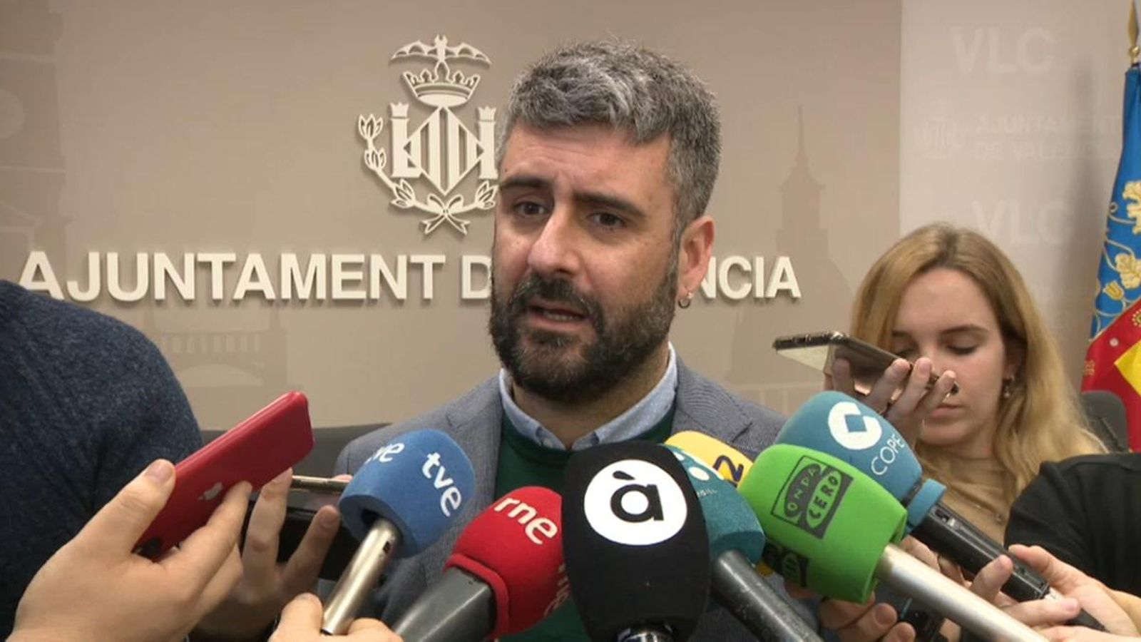 El regidor de Cultura Festiva de l'Ajuntament de València, Pere Fuset