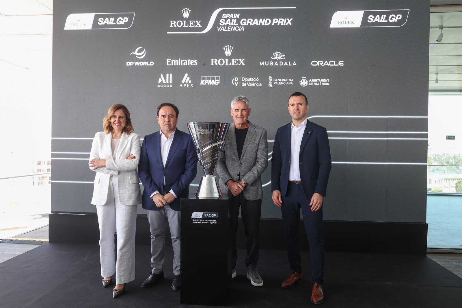 Presentació de l’Spain Sail Grand Prix a la Marina de València