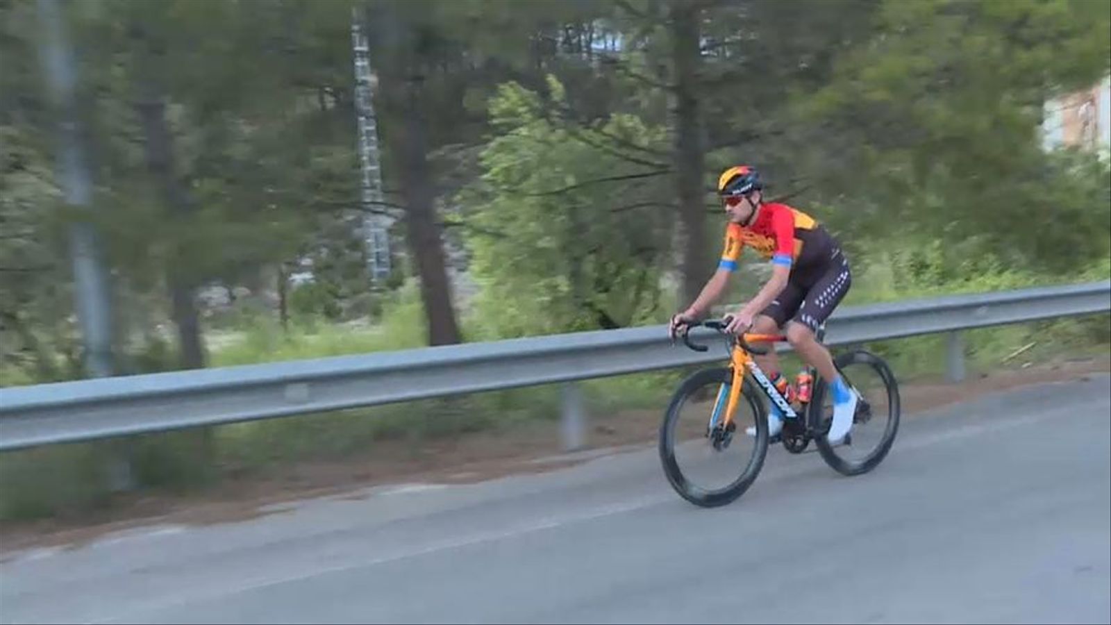 El ciclista Rafa Valls