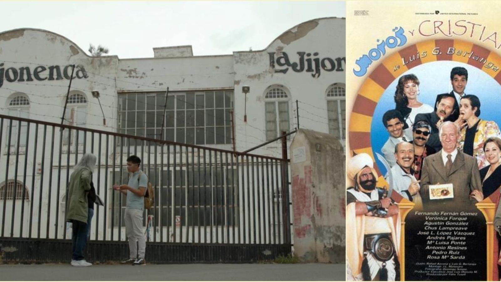 'Moros y cristianos' es va rodar a l'antiga fàbrica de La Jijonenca