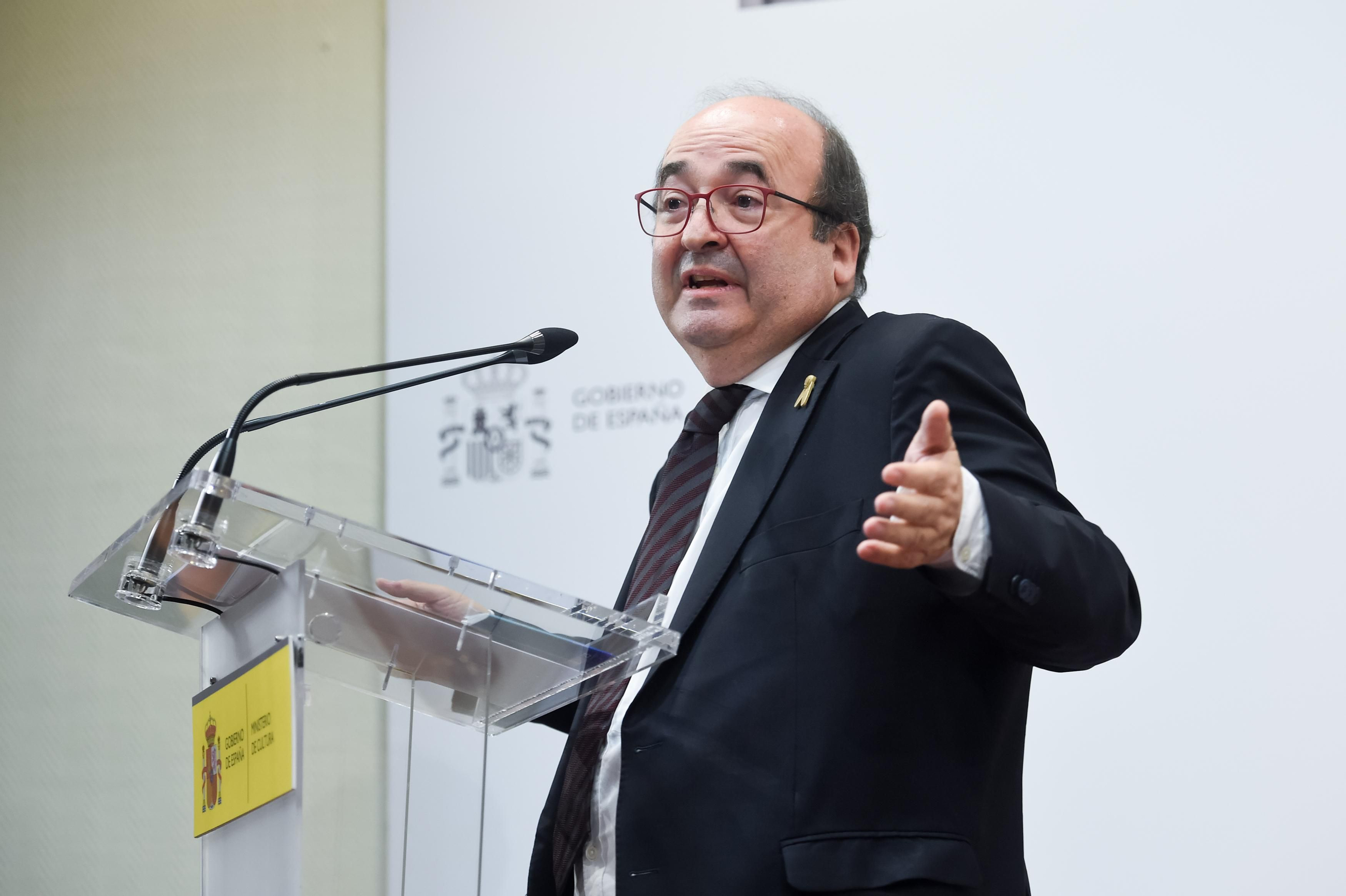 L'exministre de Cultura i Esport, Miquel Iceta, futur ambaixador d'Espanya davant la Unesco L'exministre de Cultura i Esport, Miquel Iceta, futur ambaixador d'Espanya davant la Unesco