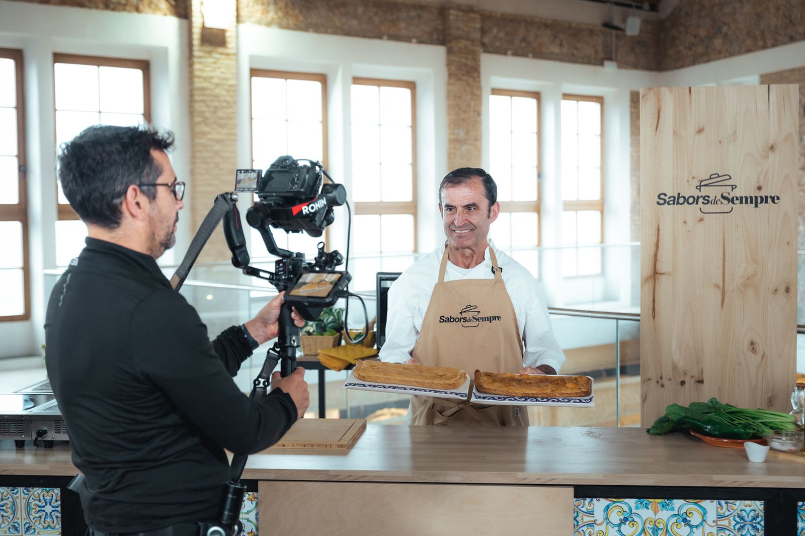 Un moment de la gravació