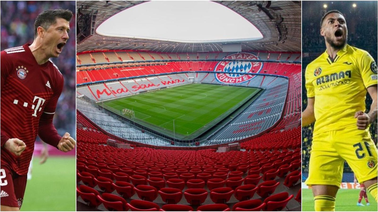 Robert Lewandowski, l'Allianz Arena i Arnaut Danjuma