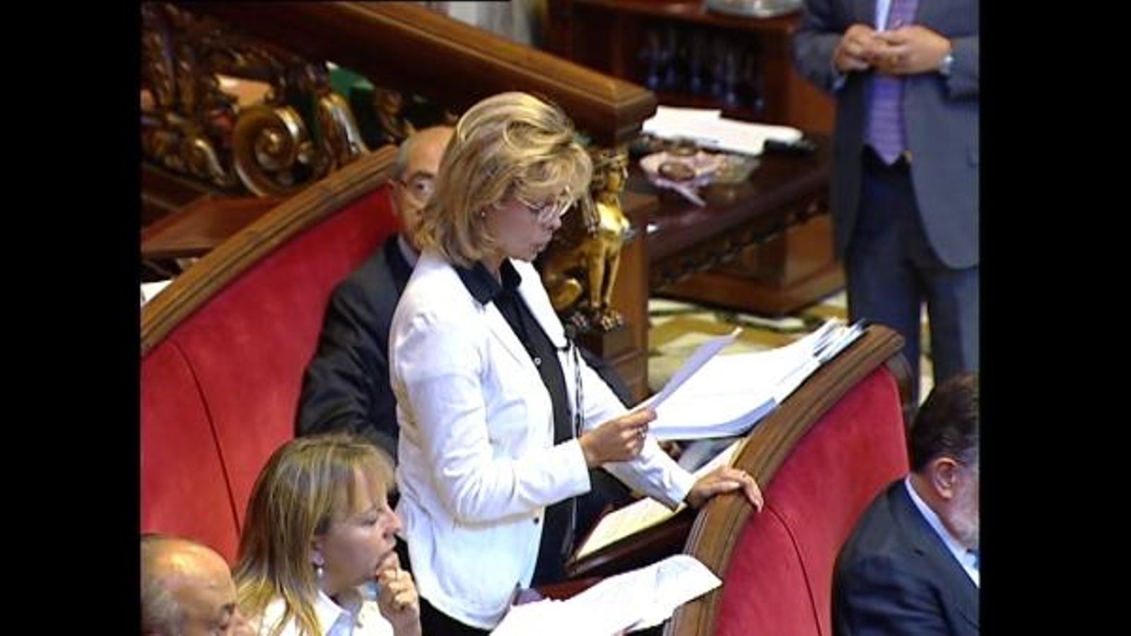 L'exregidora, Maria José Alcón, en una imatge d'arxiu L'exregidora, Maria José Alcón, en una imatge d'arxiu