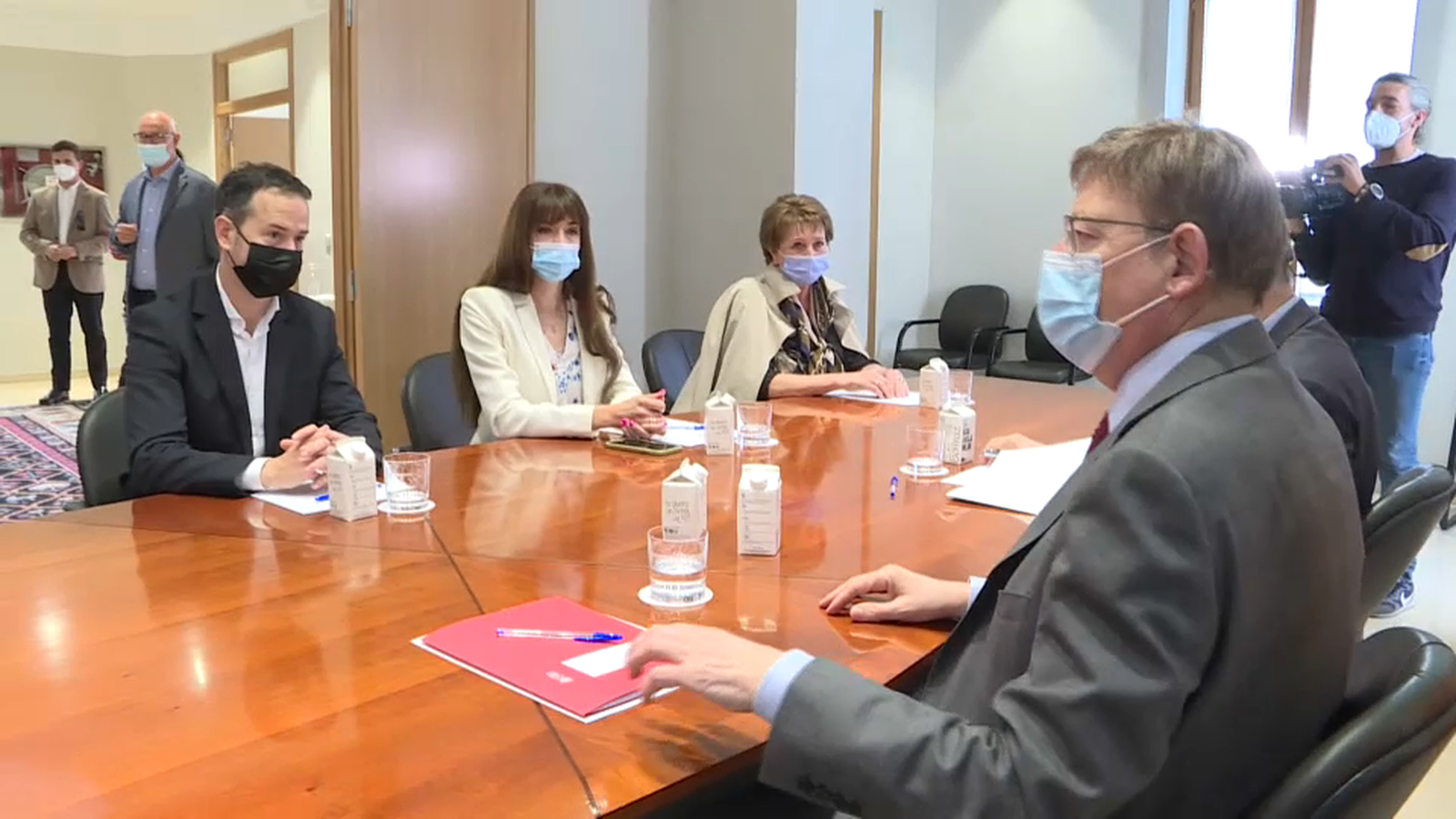 Ximo Puig s'ha reunit a