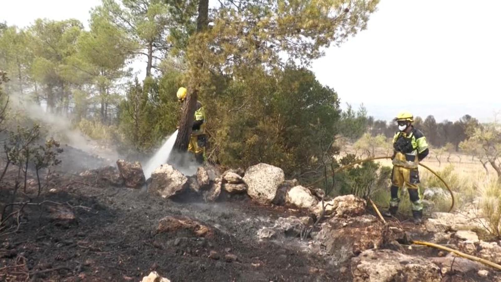 Perímetre delimitat i sense flama