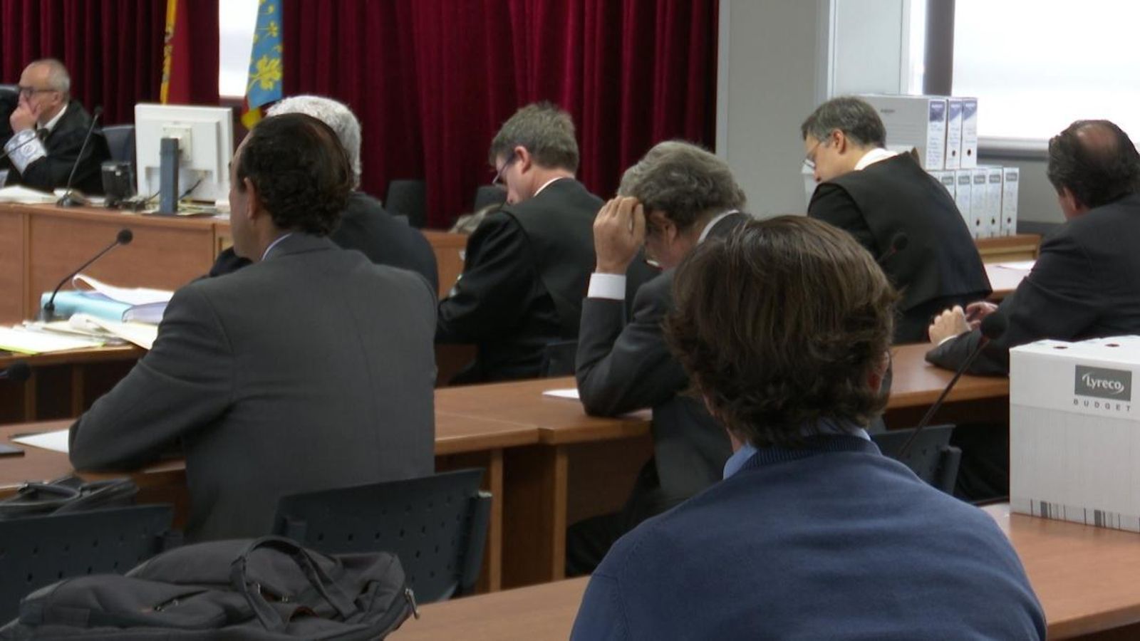 Juí pel cas Palau a la Ciutat de la Justícia de València en una imatge d'arxiu