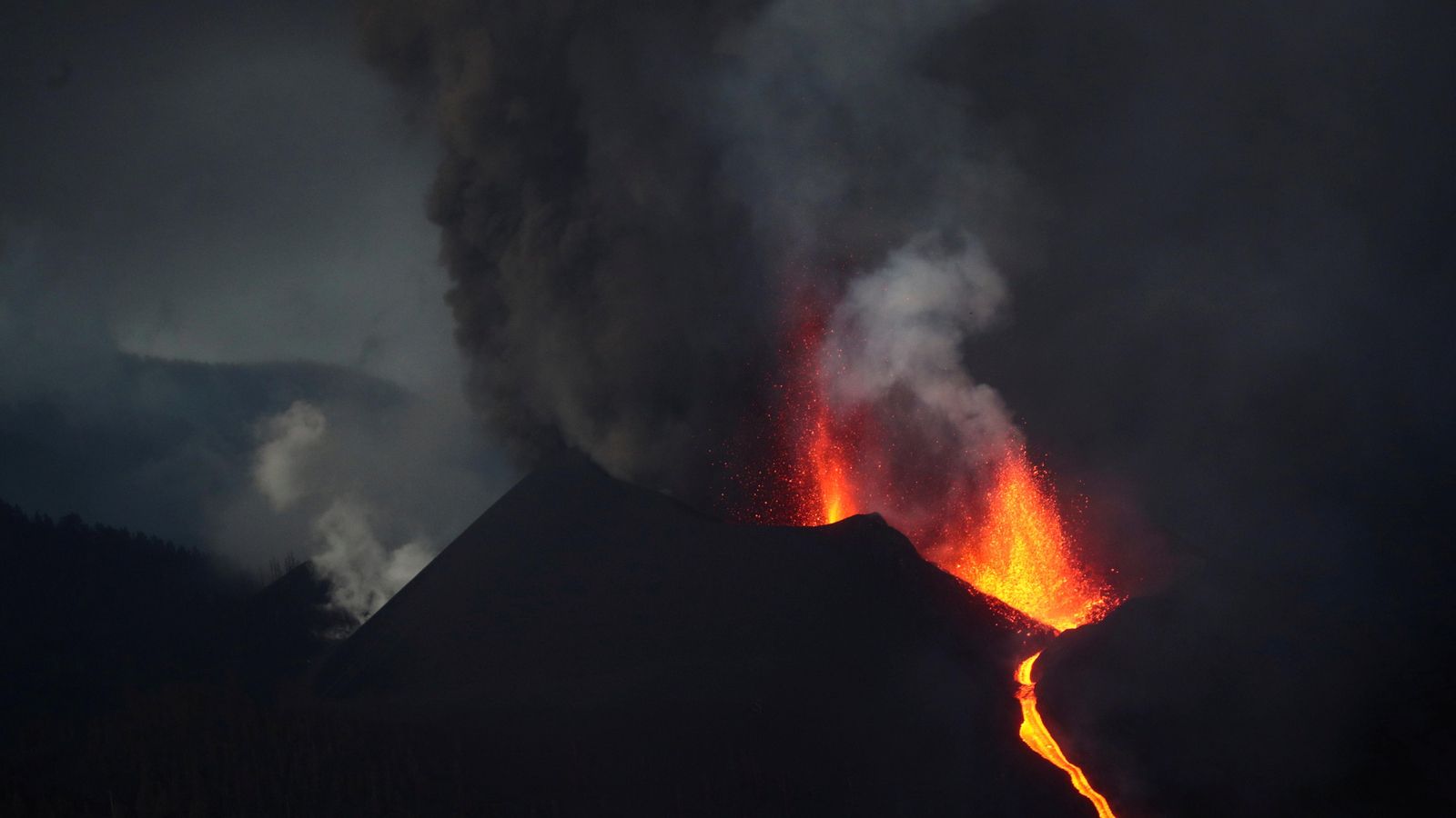 El volcà de La Palma