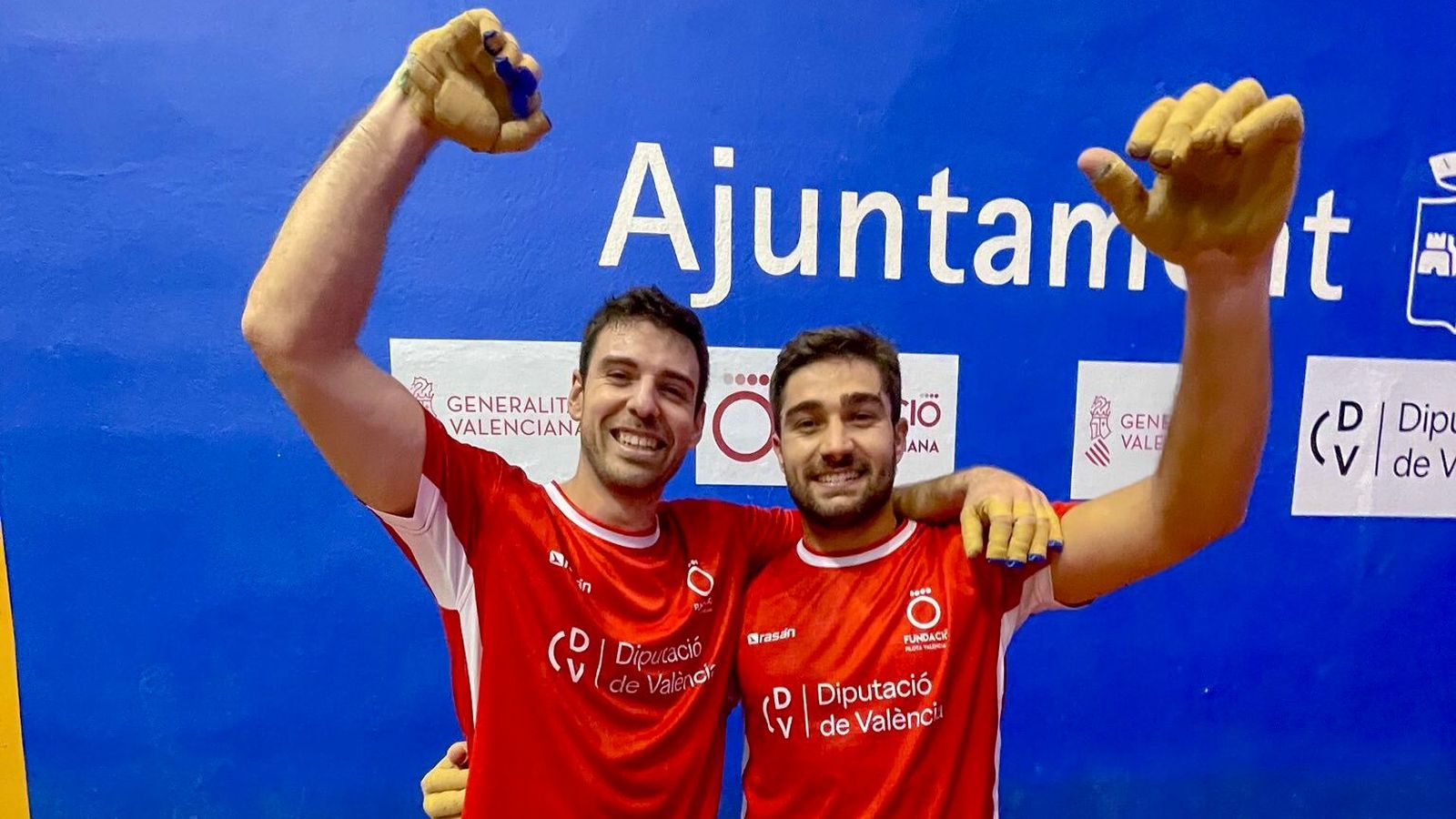 De la Vega i Francés celebren el triomf