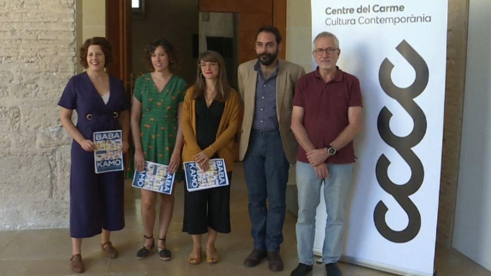 Presentació del festival Baba Kamo, del llibre il·lustrat, al Centre del Carme Cultura Contemporània, a València