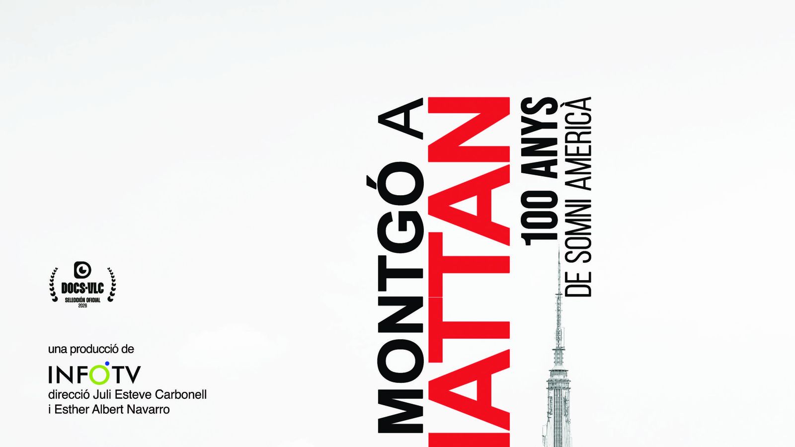Lucía Martínez firma el cartell del documental del Montgó a Manhattan
