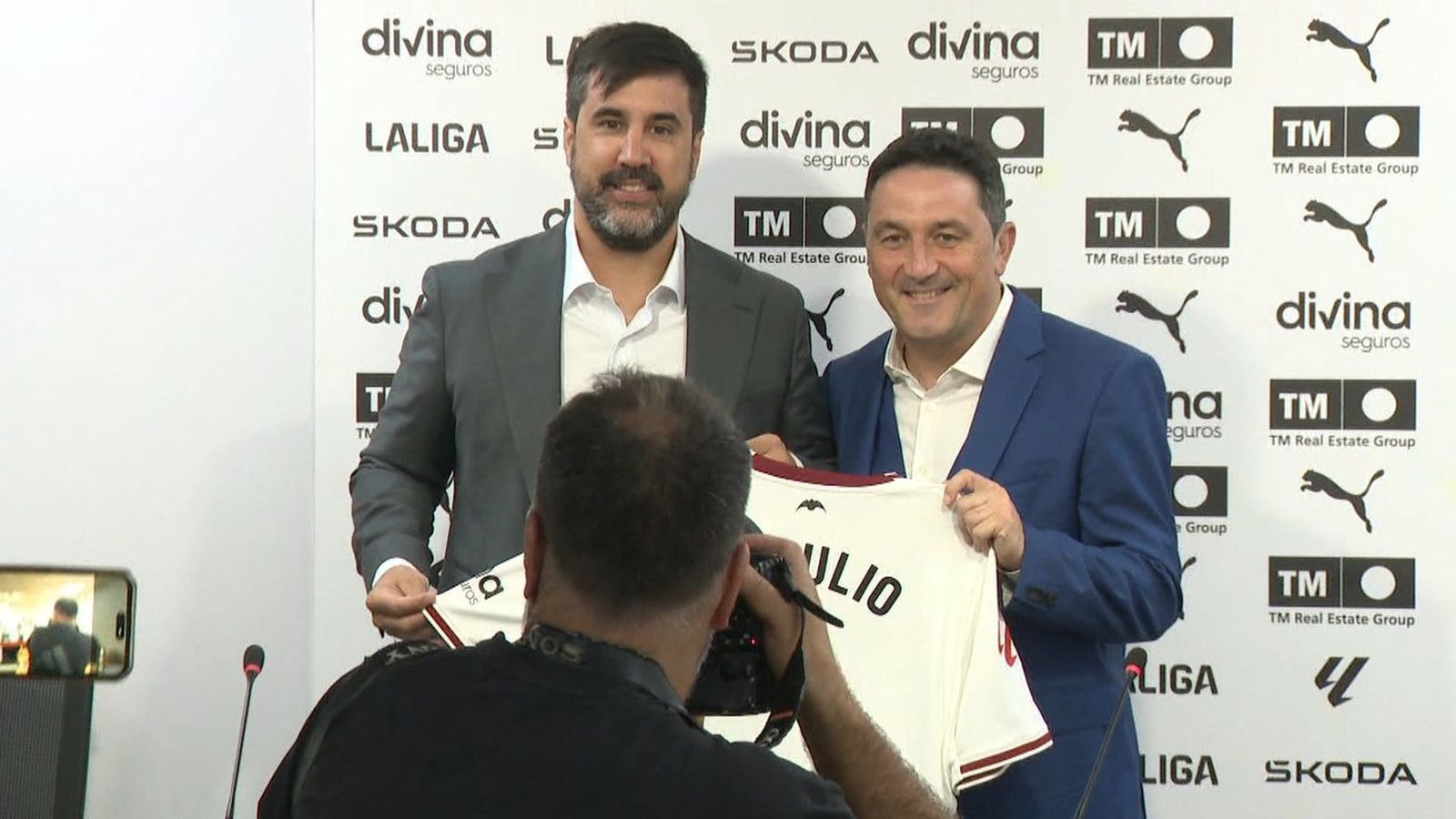 Braulio ha sigut presentat este dimecres com a director esportiu del València