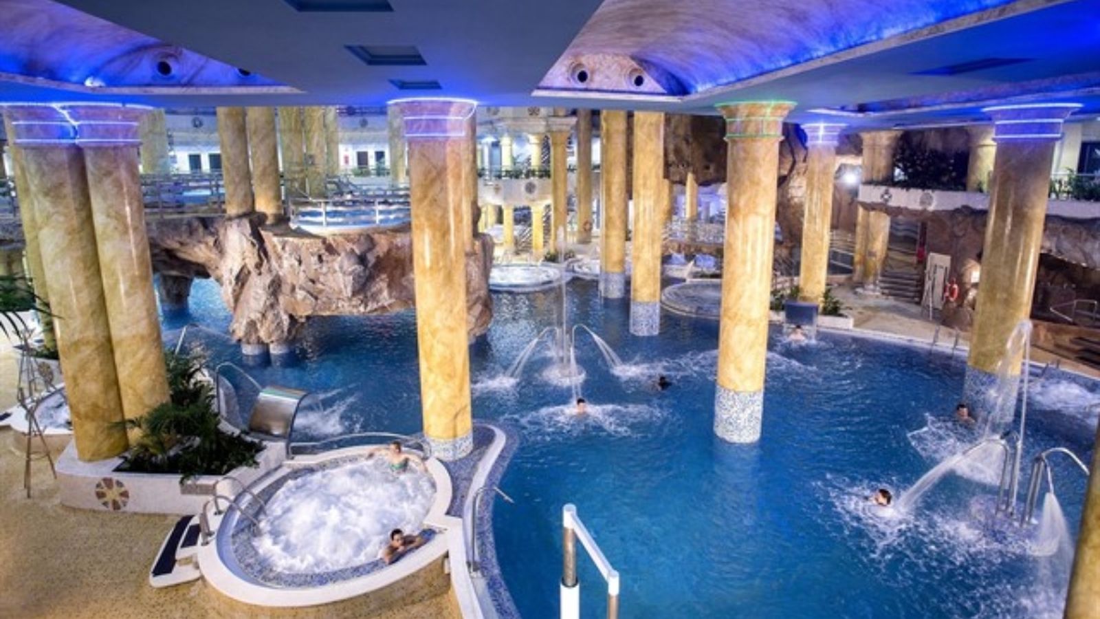 Imatge d'un dels balnearis de Marina d'Or