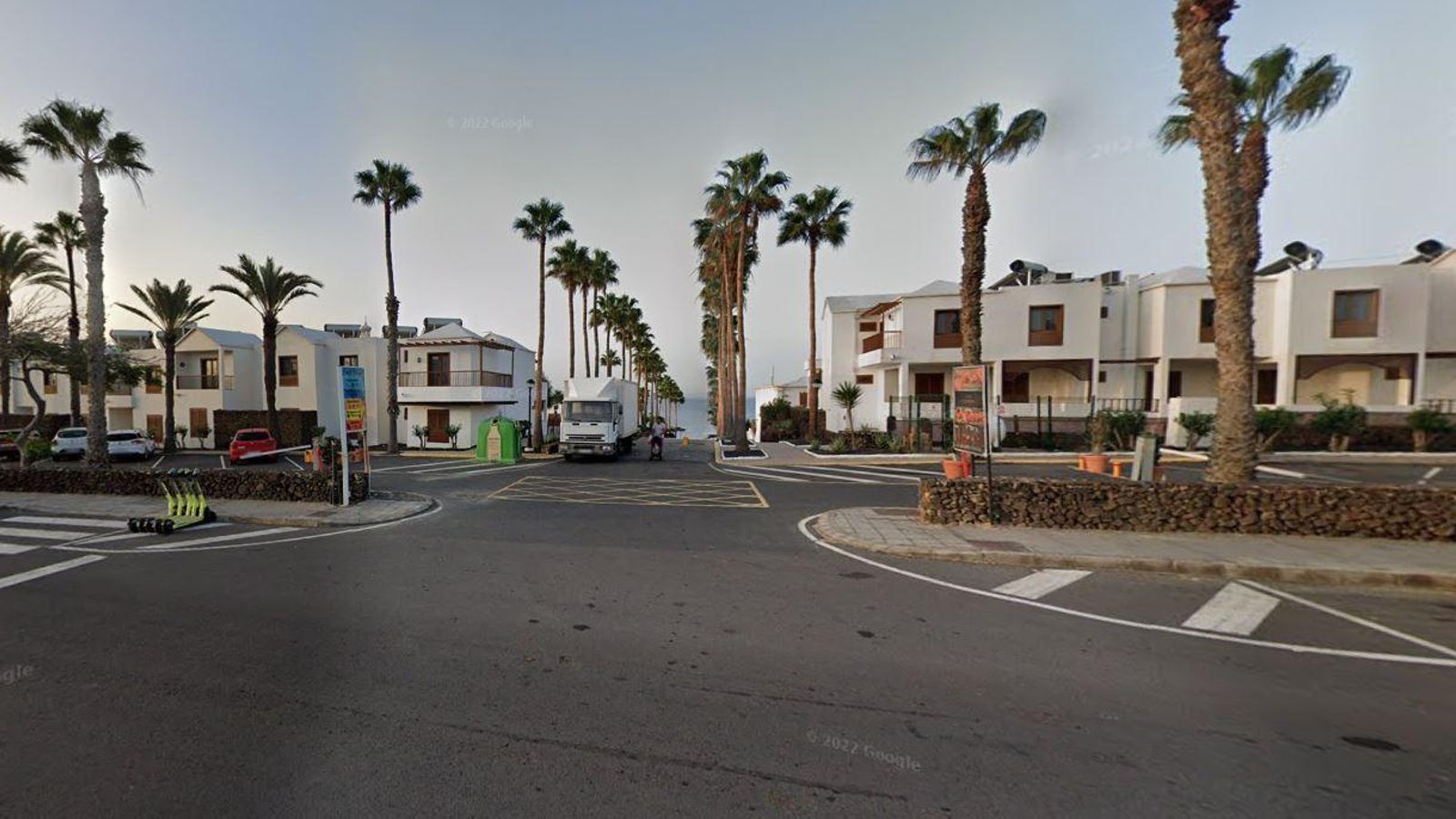 L'avinguda Archipiélago, on ha tingut lloc l'atropellament