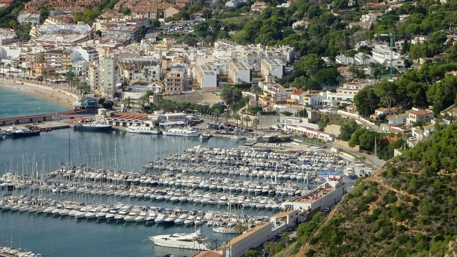 Imatge d'arxiu del port de Xàbia