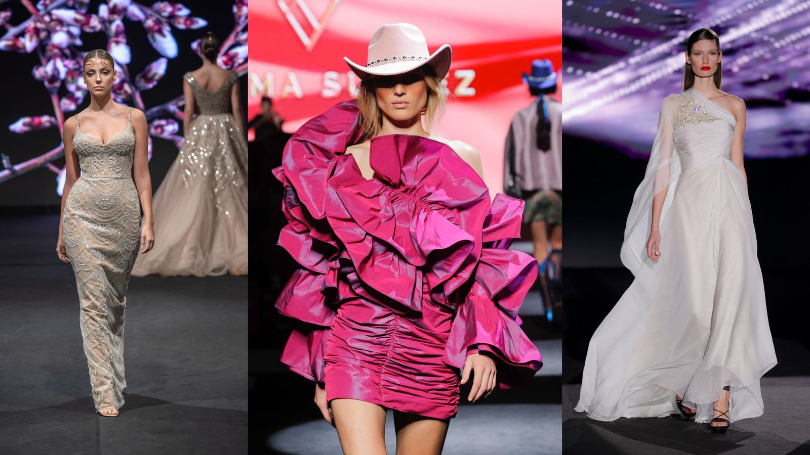 Dissenys de Carlos Haro, Paloma Suárez i Hannibal Laguna