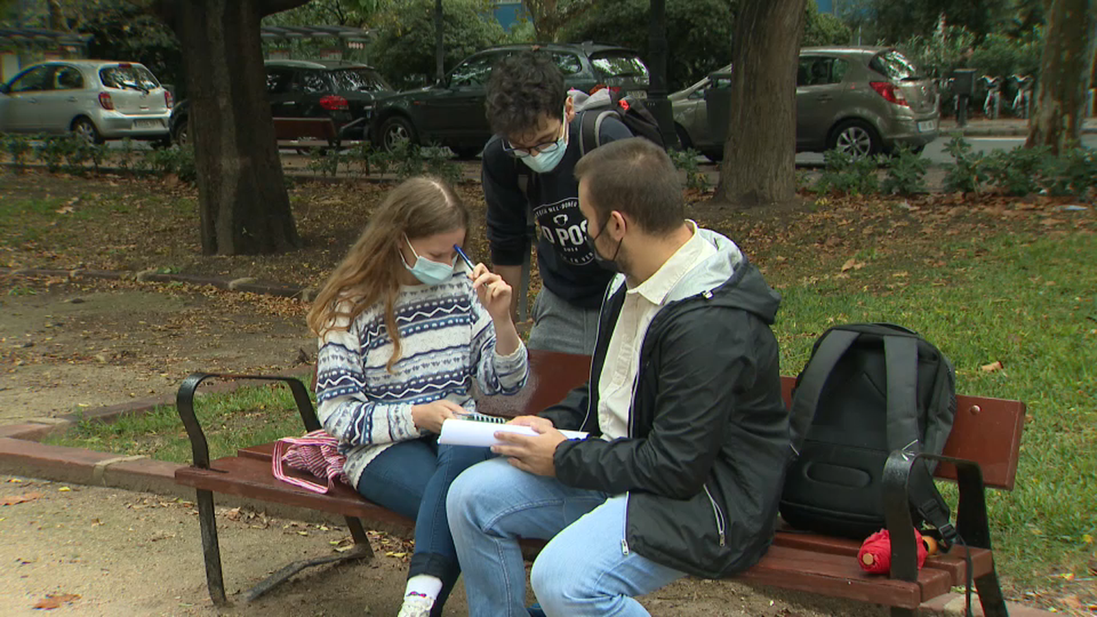 Membres de la Juventut pel Clima