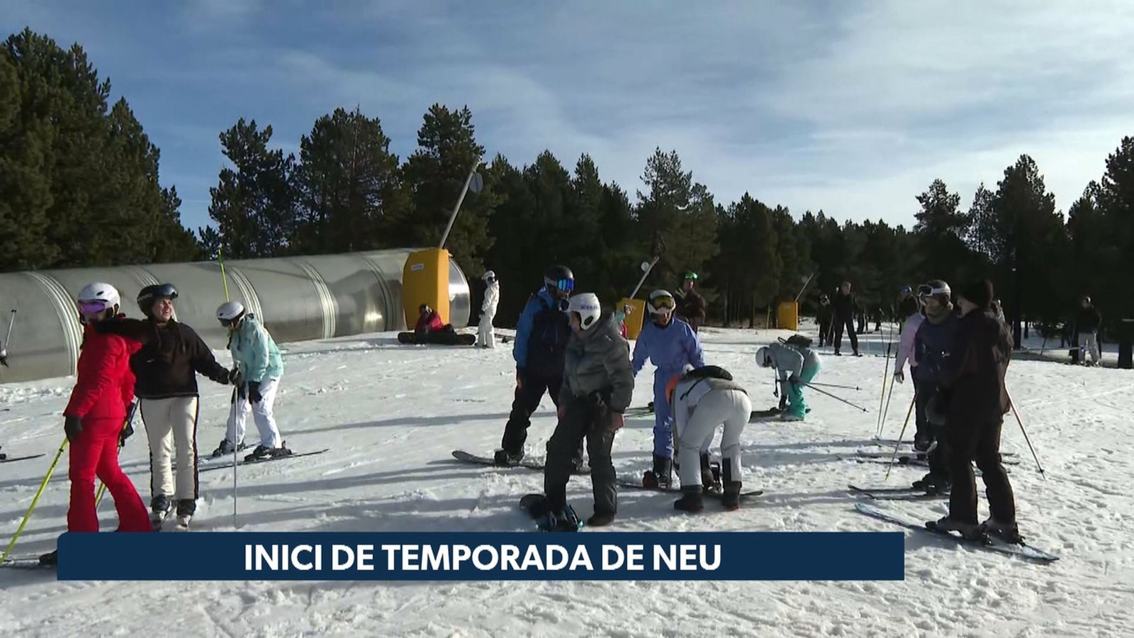 Inici de temporada de neu