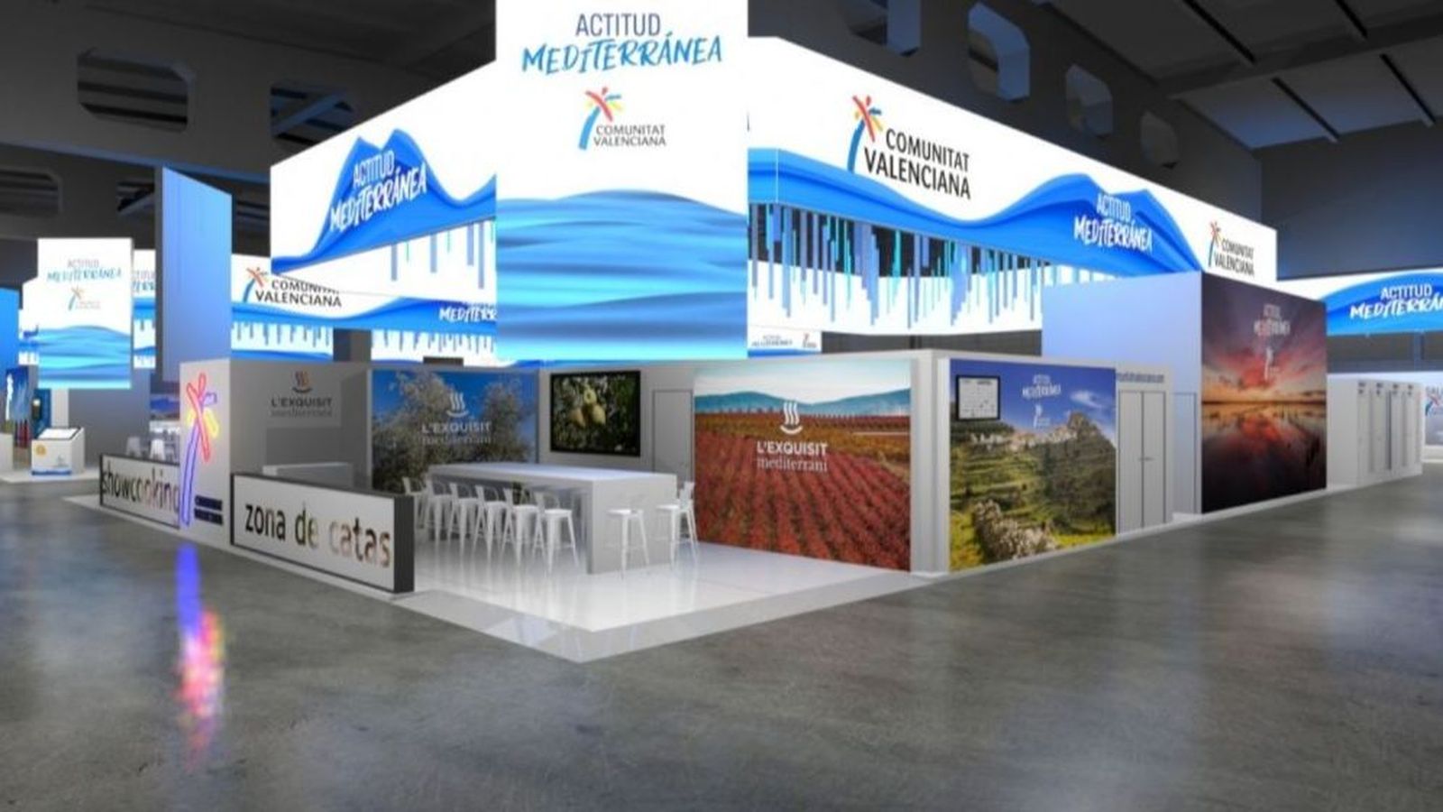 Estand de la Comunitat Valenciana a Fitur
