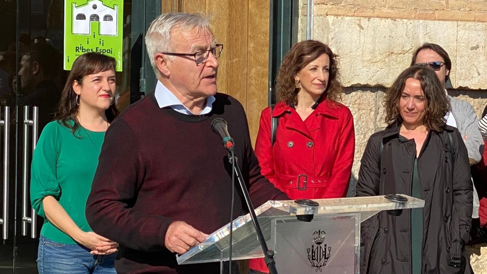 Joan Ribó, al Parc Central aquest dissabte