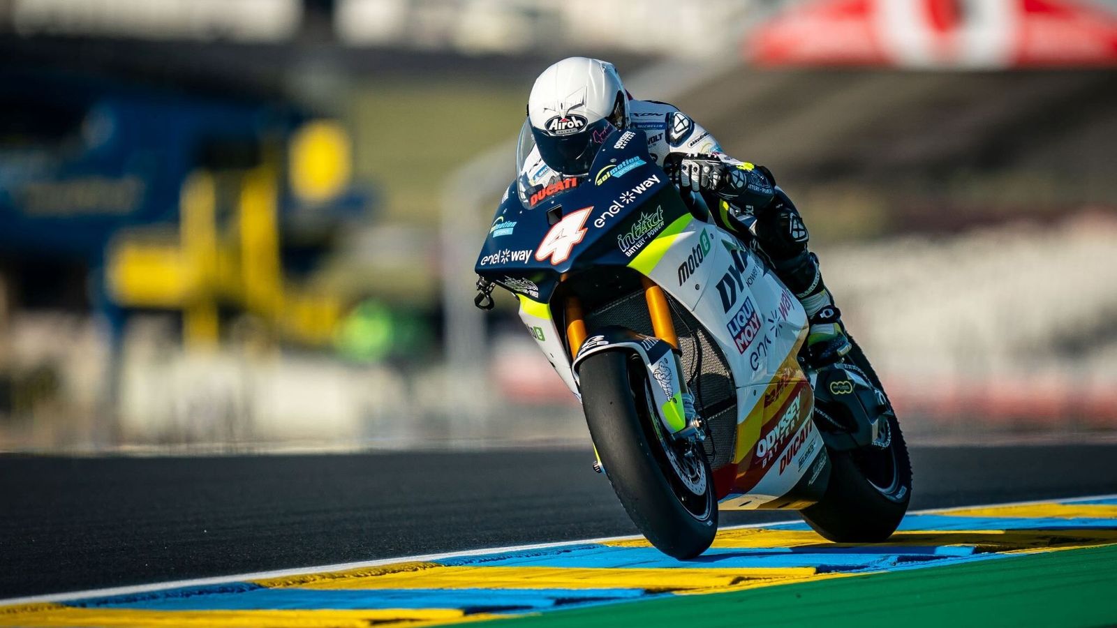 Héctor Garzó, durant els entrenaments