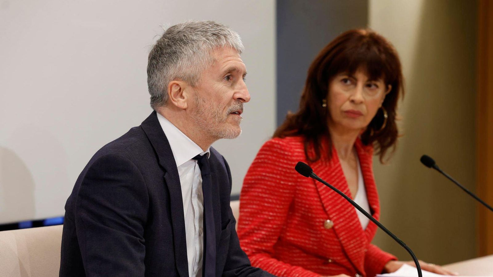 Els ministres de l'Interior i Igualtat, aquest dijous