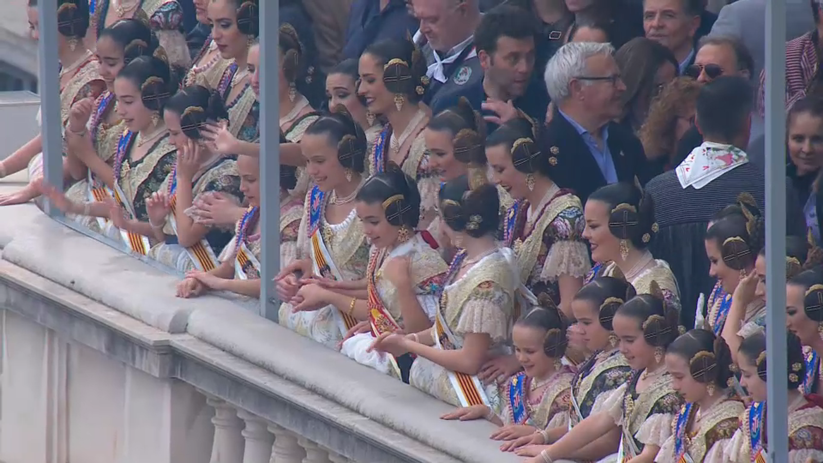 Ambient al balcó aquest dijous