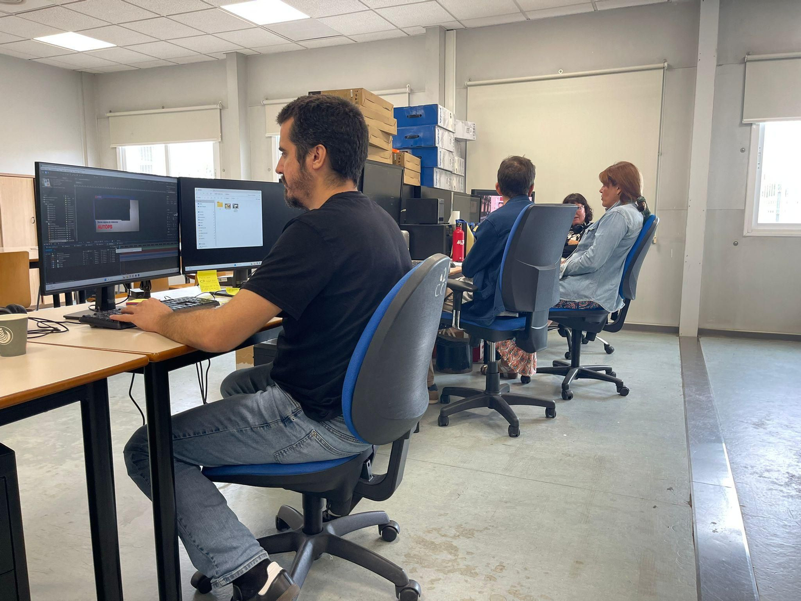 Edició dels vídeos del programa