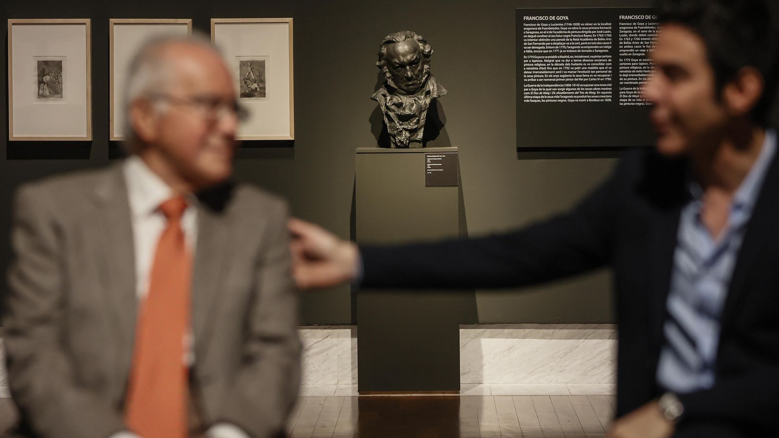 Imatge de la presentació de l'exposició