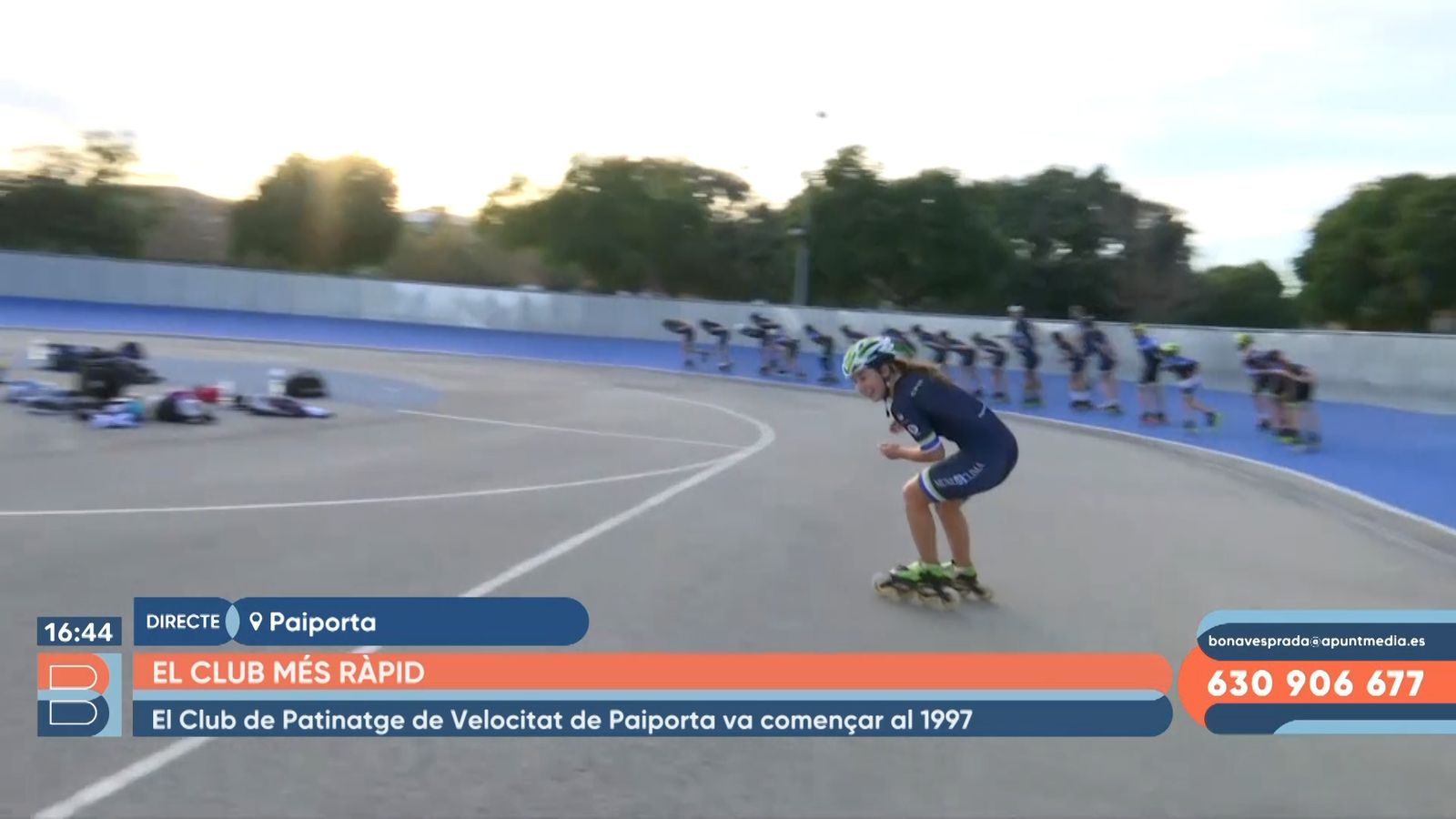 28.12.2022 | El club més ràpid de patinatge està a Paiporta