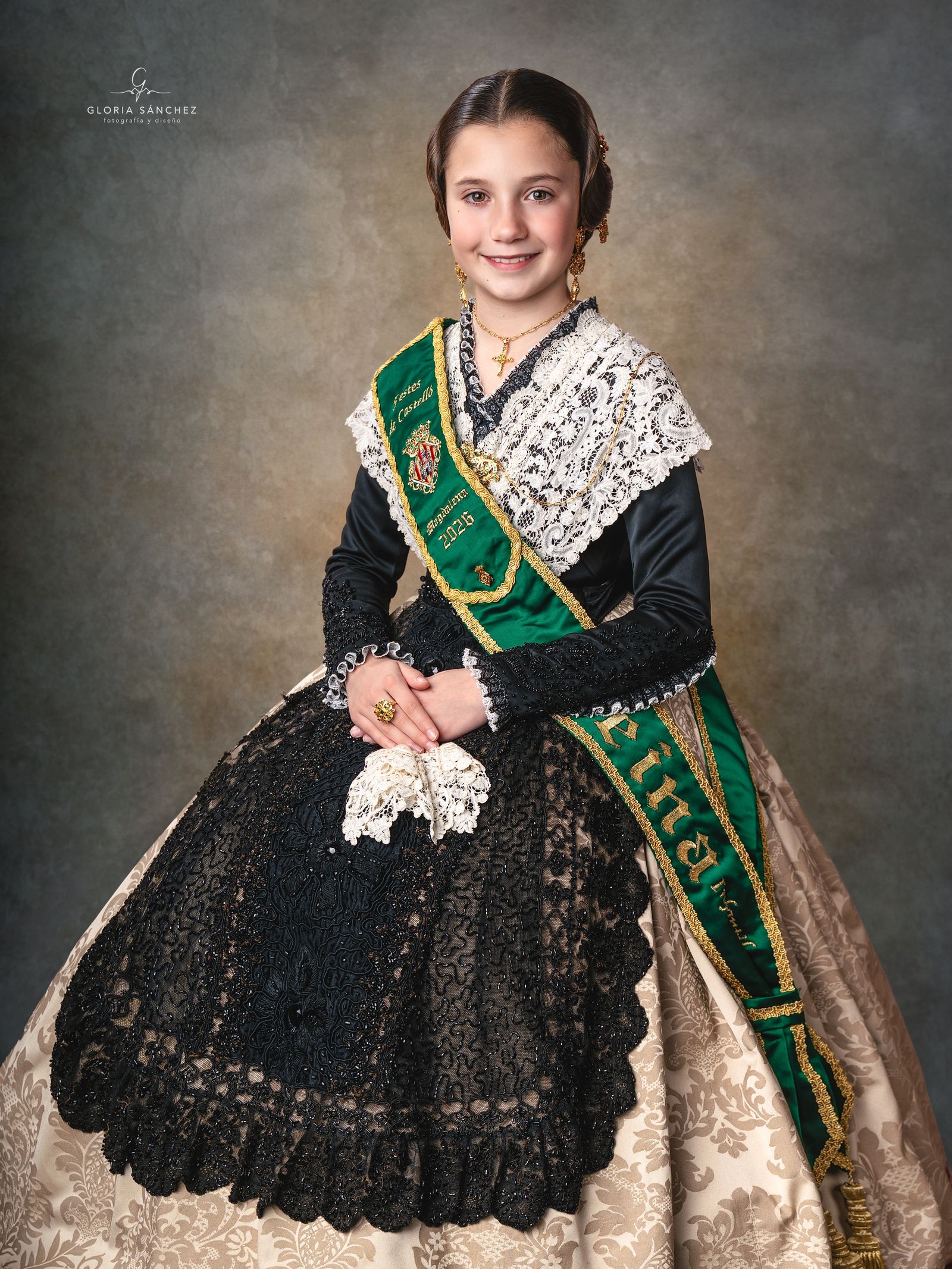 Ana Colón Sastriques, reina infantil Festes de la Magdalena