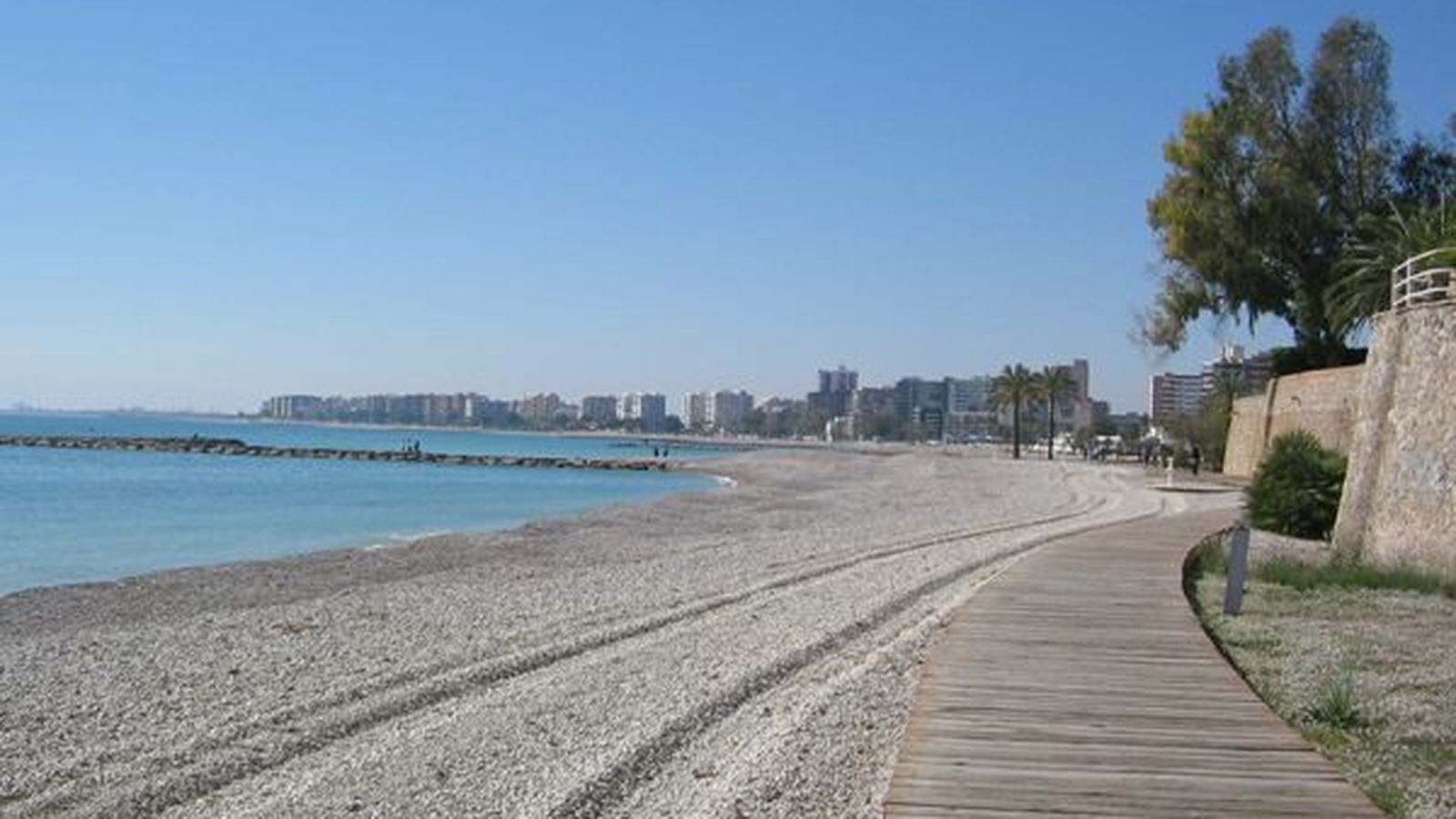 Platja dels Terrers de Benicàssim.