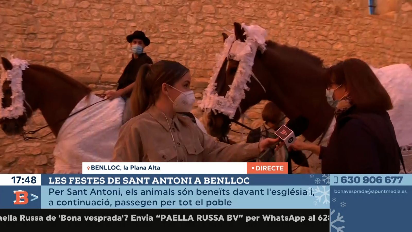 27.12.2021 | Les festes de Sant Antoni a Benlloc