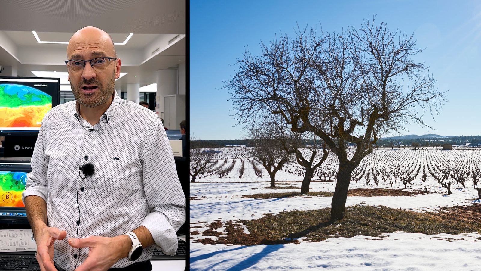 La cota de neu podria baixar fins als 600 o, fins i tot, 500 metres