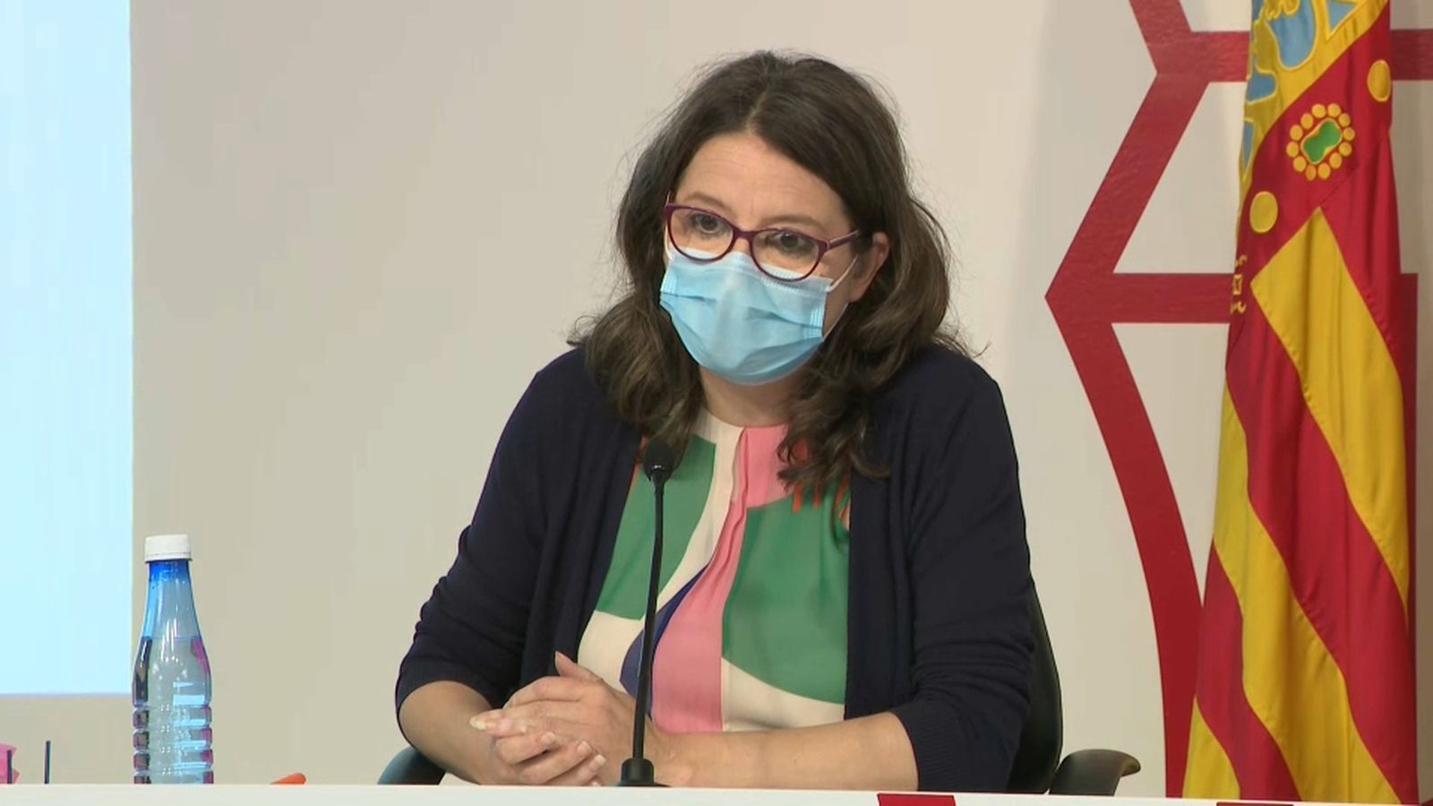 Mónica Oltra al Ple del Consell