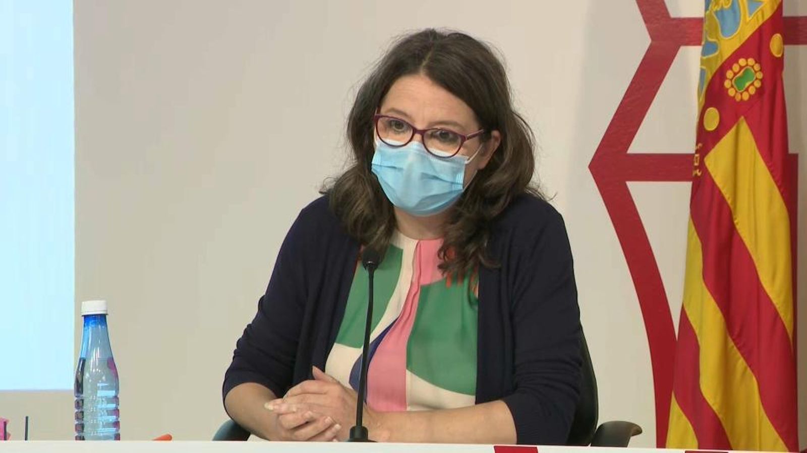Mónica Oltra al Ple del Consell
