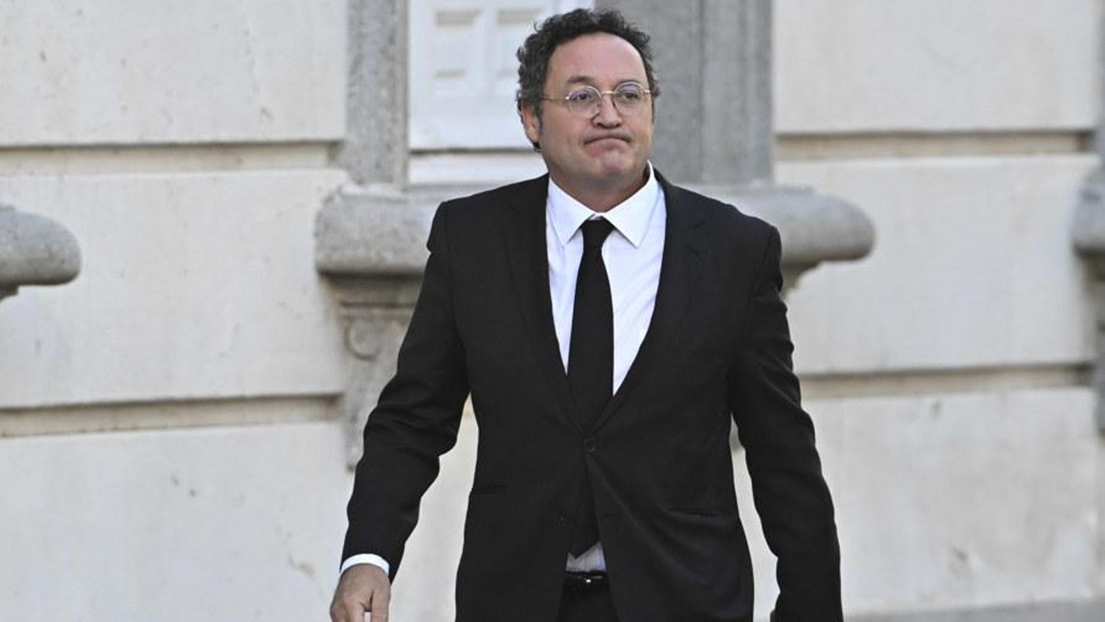 El fiscal general de l'estat, Álvaro García Ortiz, arriba al Tribunal Suprem