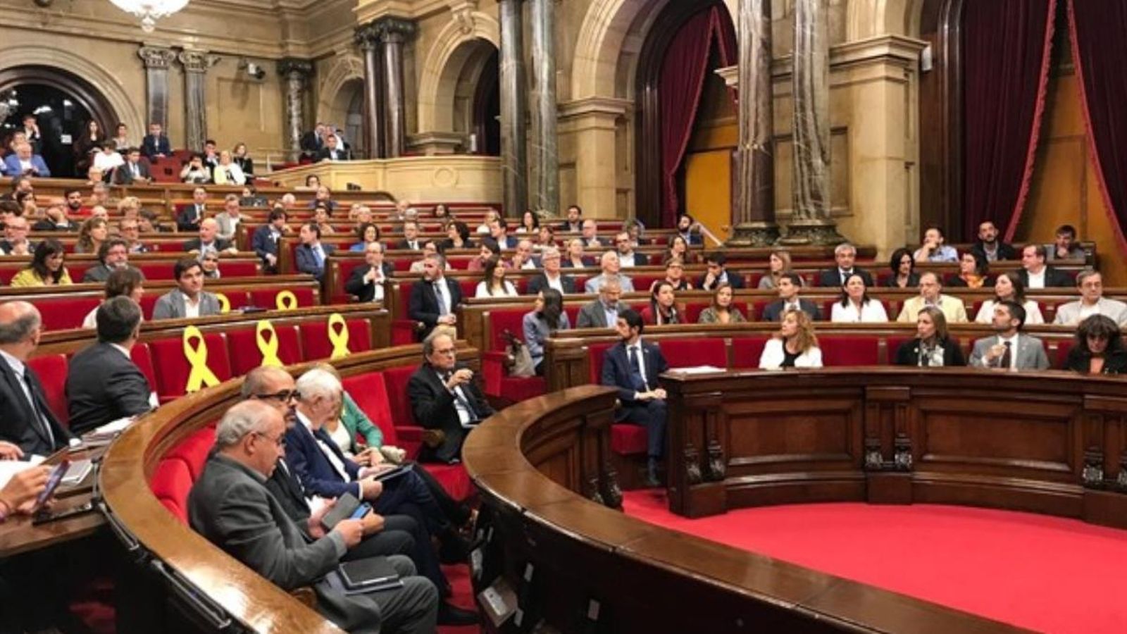 La fórmula de delegació de vot que vol JxCat no té l'aval dels lletrats