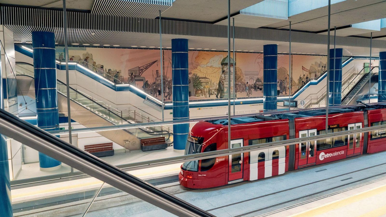 Estació d'Amado Granell-Montolivet de la Línia 10 de Metrovalencia