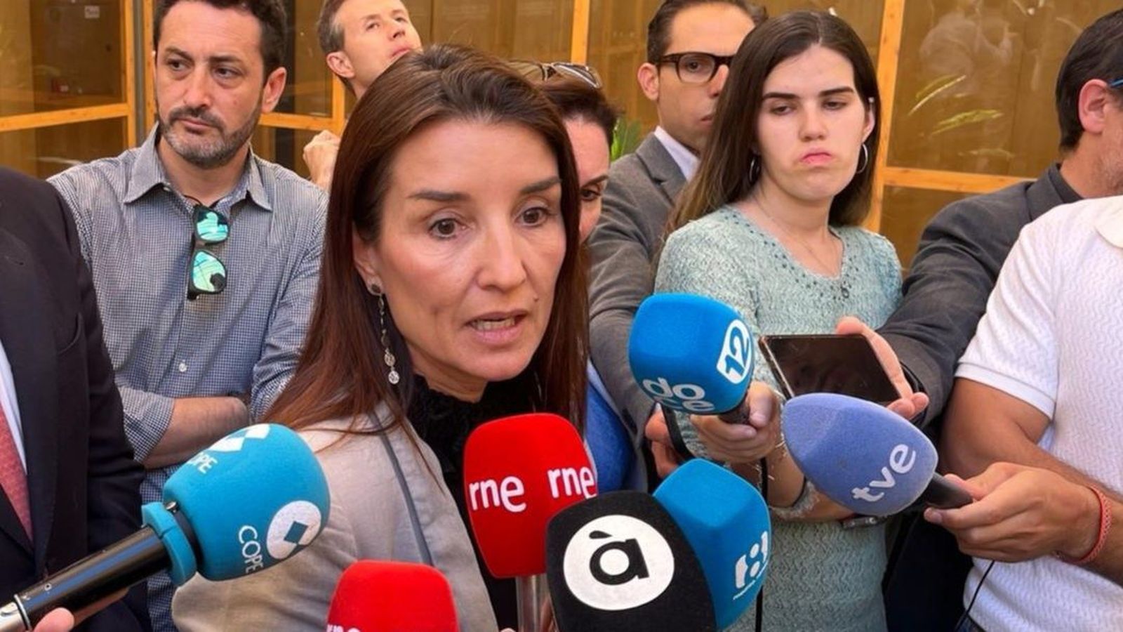 La portaveu del Consell, Ruth Merino