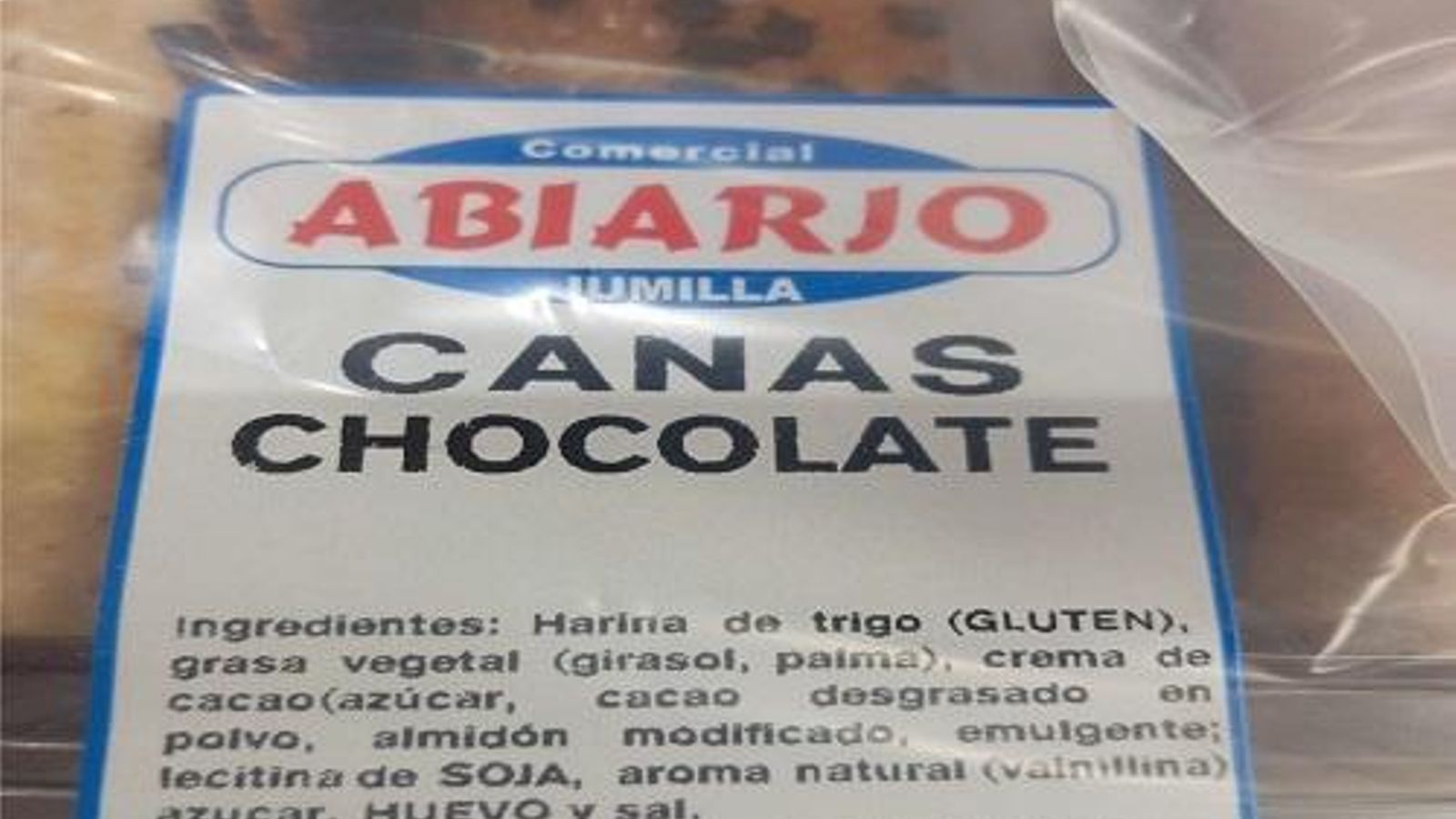 Imatge de les canyes de xocolate