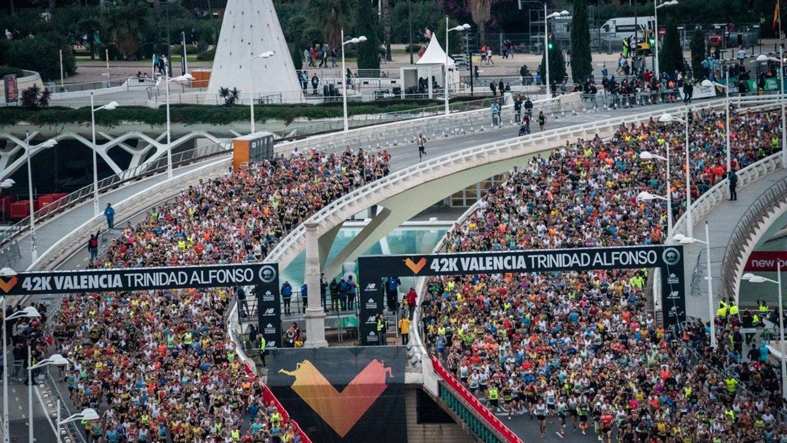 Eixida de la Marató de València en una imatge d'arxiu