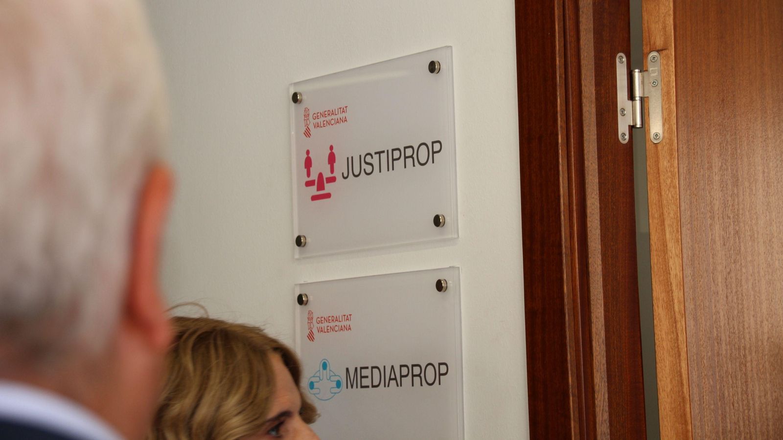 Una de les oficines de Justiprop