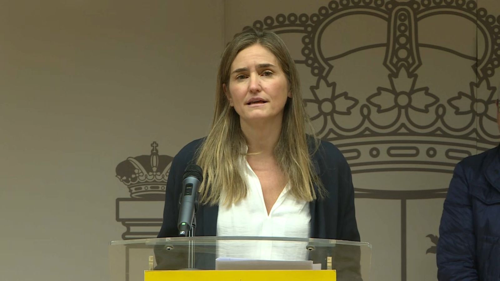 La vicepresidenta tercera i minista de Transició Ecològica Sara Aagesen a la delegació del govern espanyol